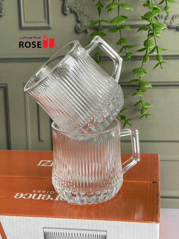لیوان دسته دار ۶عددی ایرانی برند Florance