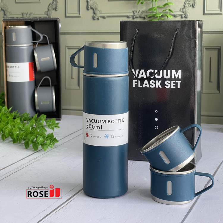 فلاکس سه لیوانه500میل VACUUM BOTTLE